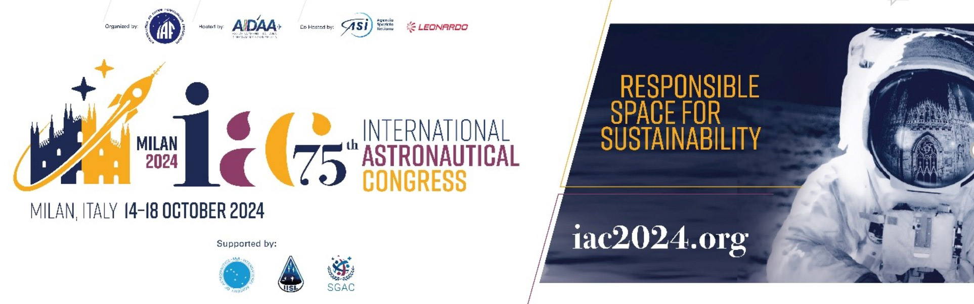 75º Congreso Internacional de Astronáutica (IAC) en Milán 