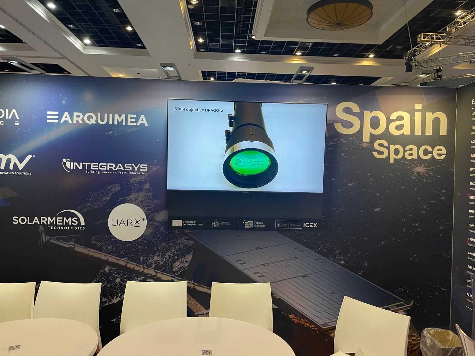 ASE Optics en el 40º Simposio Espacial
